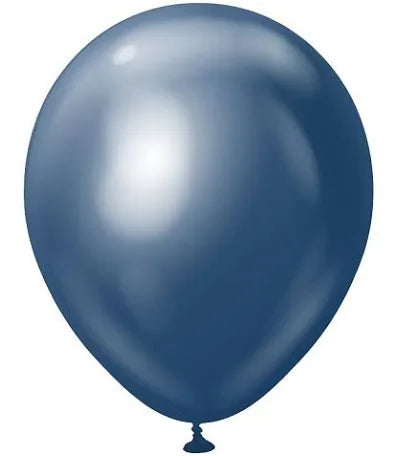 Kalisan Latex Balloons Mirror Navy