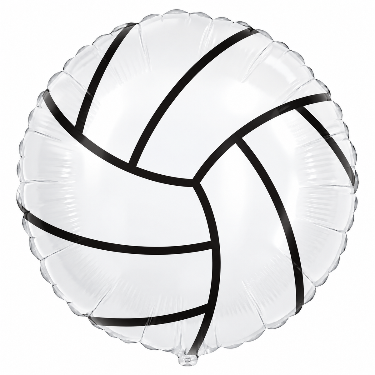 Volleyball Foil Balloon – Sports & Team Spirit Party Décor