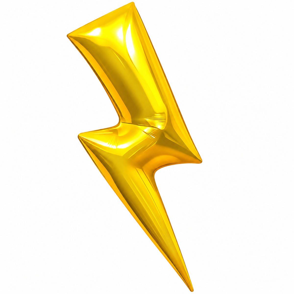 Lightening Bolt Balloon 34”