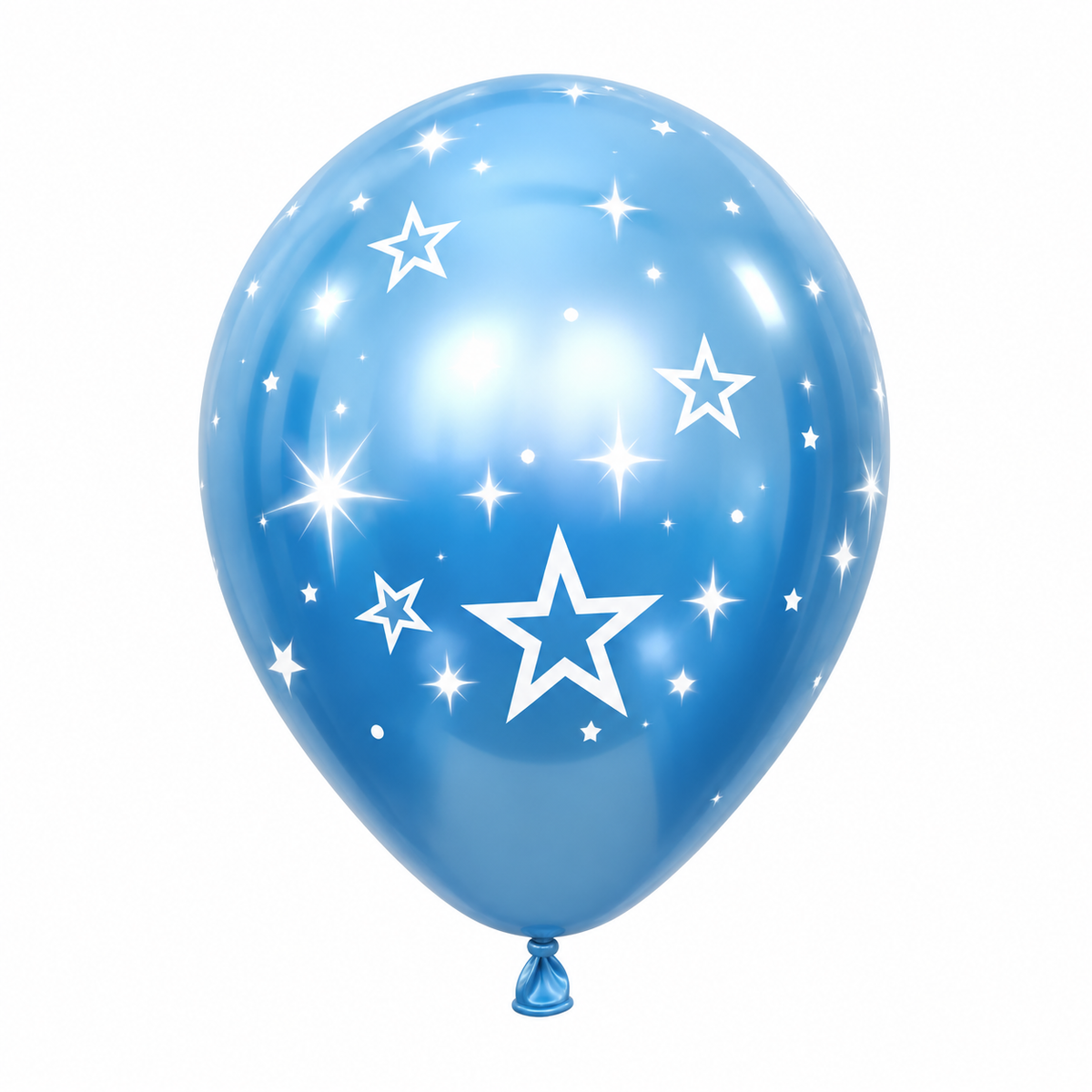 12" Mirror Stars All Around Blue
Latex Balloons (25 Per Bag) 5
Side Prin