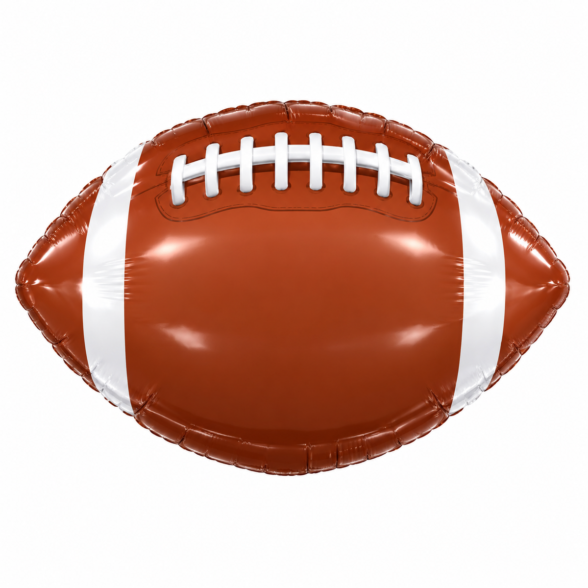 18" Leather Like Football Foil Balloon