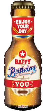 36" Happy Beer Day Shape Balloon