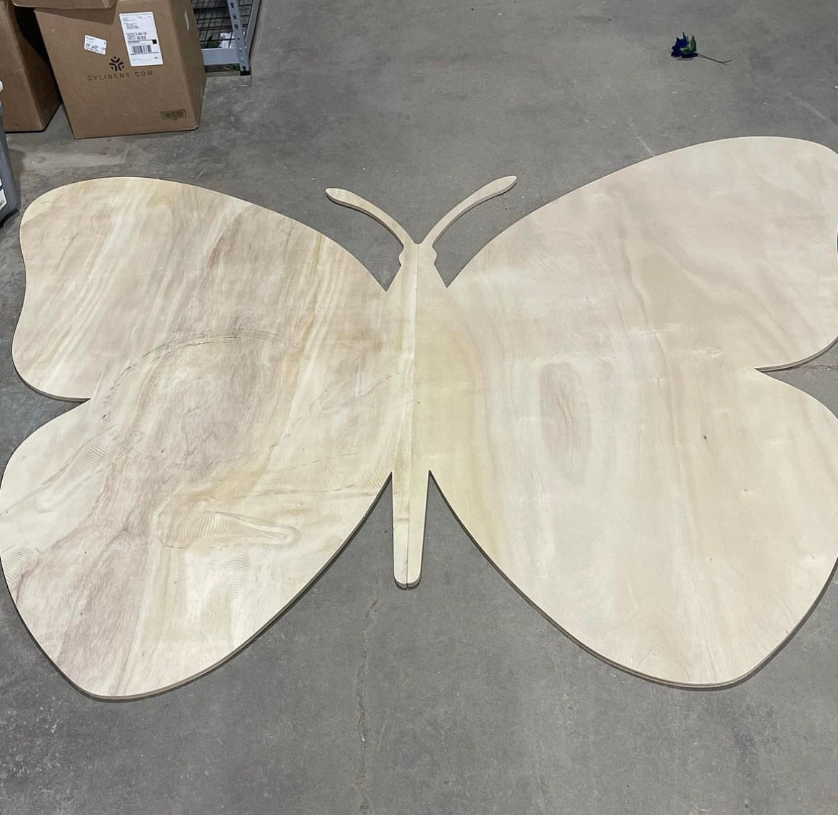Butterfly -Wood- 3 days TURN AROUND { PICK UP ONLY}