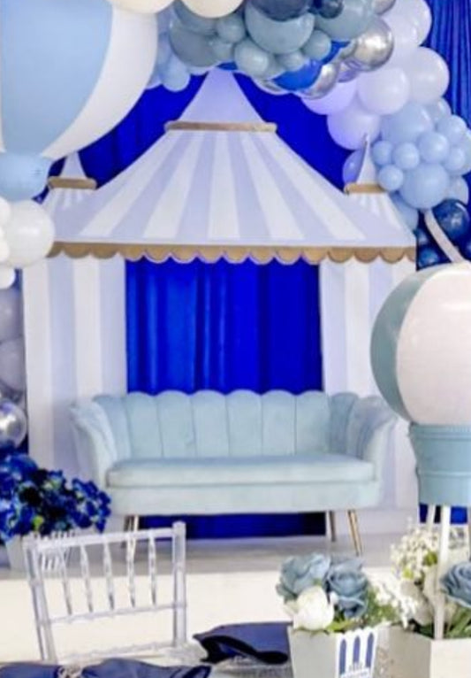 Blue Circus Entrance
