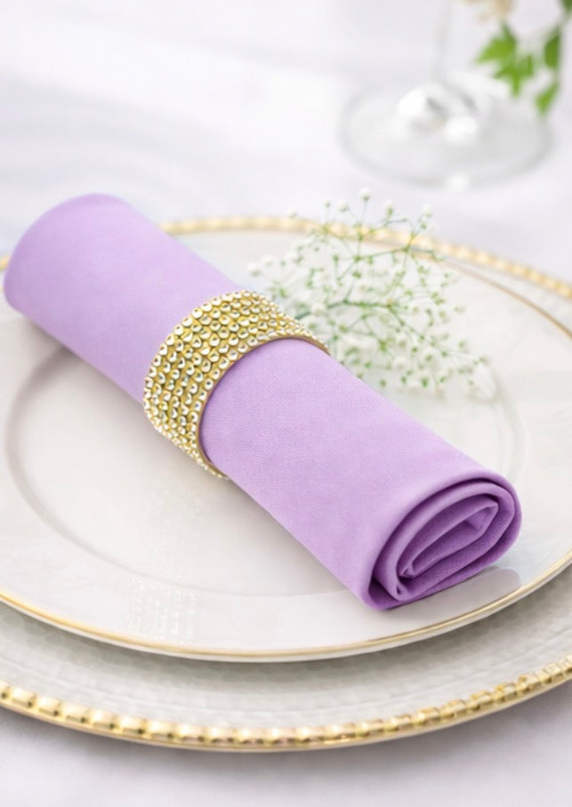 5 Napkins per pack | Lavender Napkins