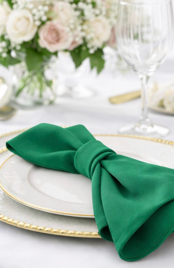 5 Napkins per pack | Emerald Green  Napkins