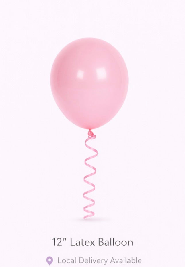 Standard Baby Pink  -Helium Filled