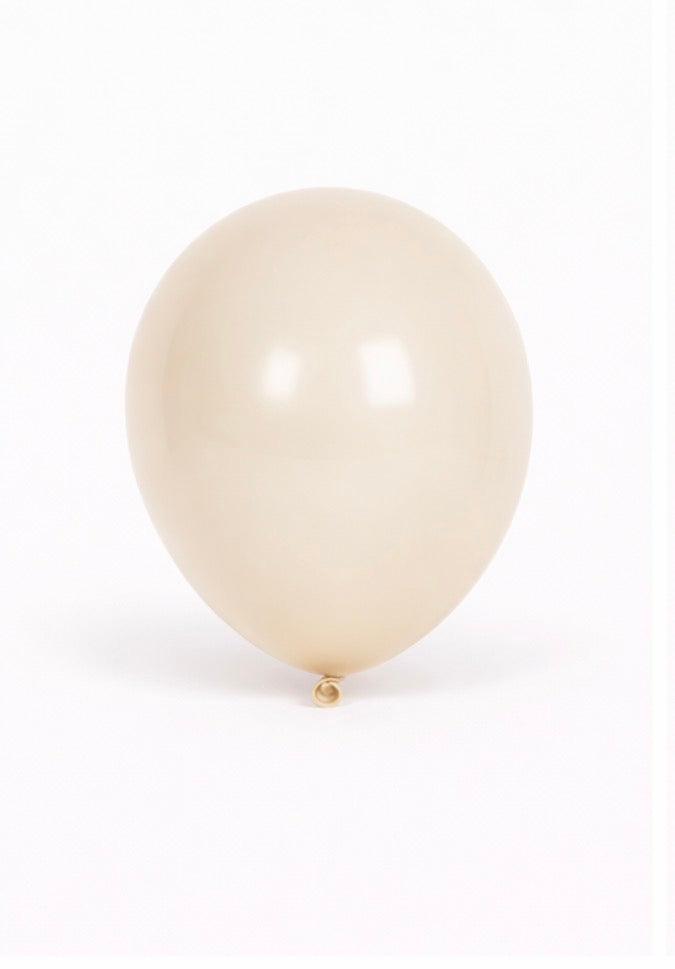 Retro White Sand |50 pack /100 pack- (12” balloon -Helium available)