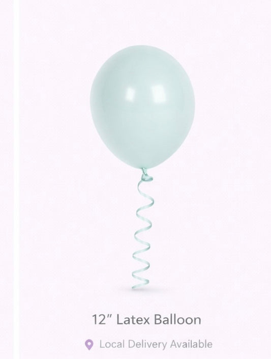 Macaron Tiffany Blue -Helium Filled