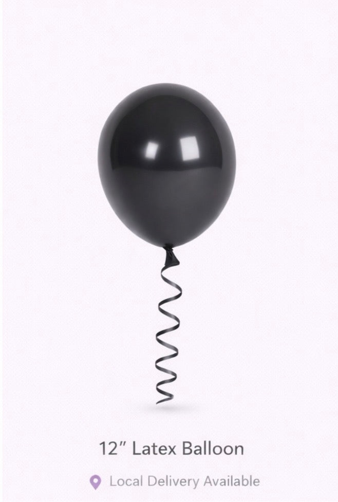 Black- Helium Filled