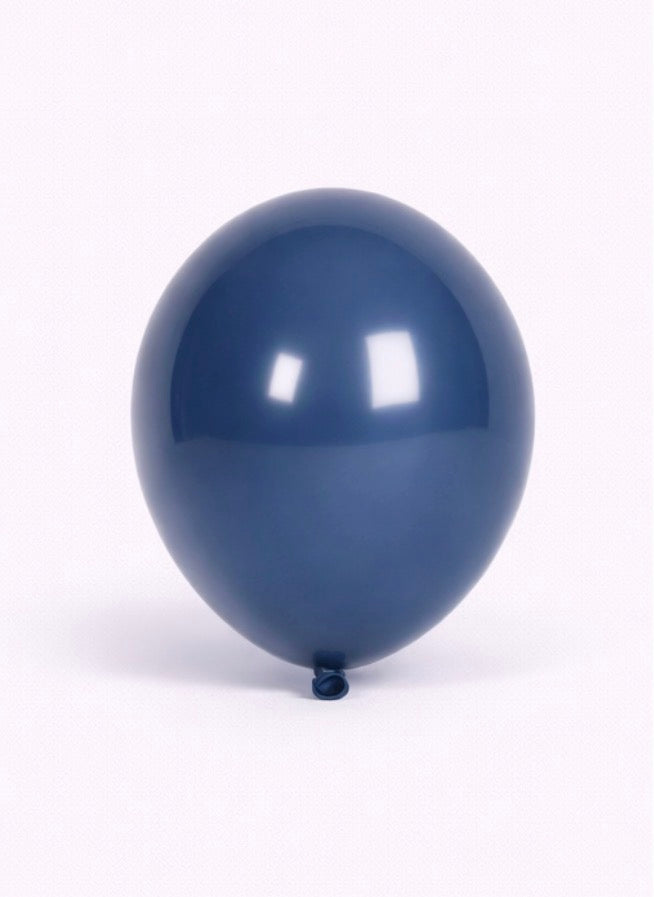 Navy Balloons -Helium Filled