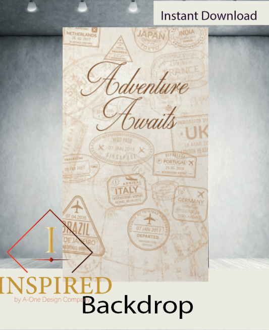 Adventure Awaits - Digital Download - Instant download