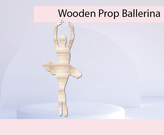 Ballerina -Wood- 3 days TURN AROUND { PICK UP ONLY}