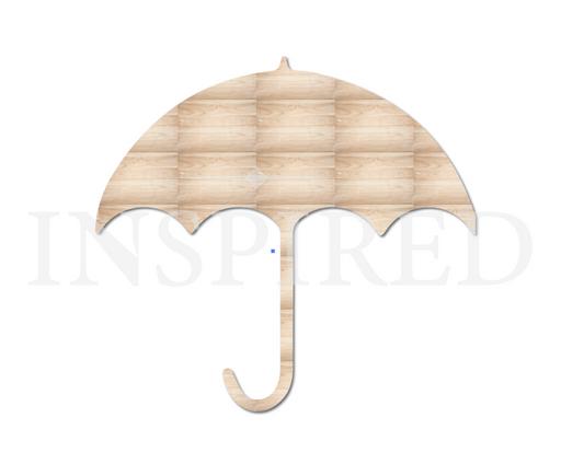 Umbrella -Wood- 3 days TURN AROUND { PICK UP ONLY}