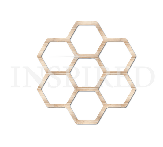 Honey comb -Wood- 3 days TURN AROUND { PICK UP ONLY}