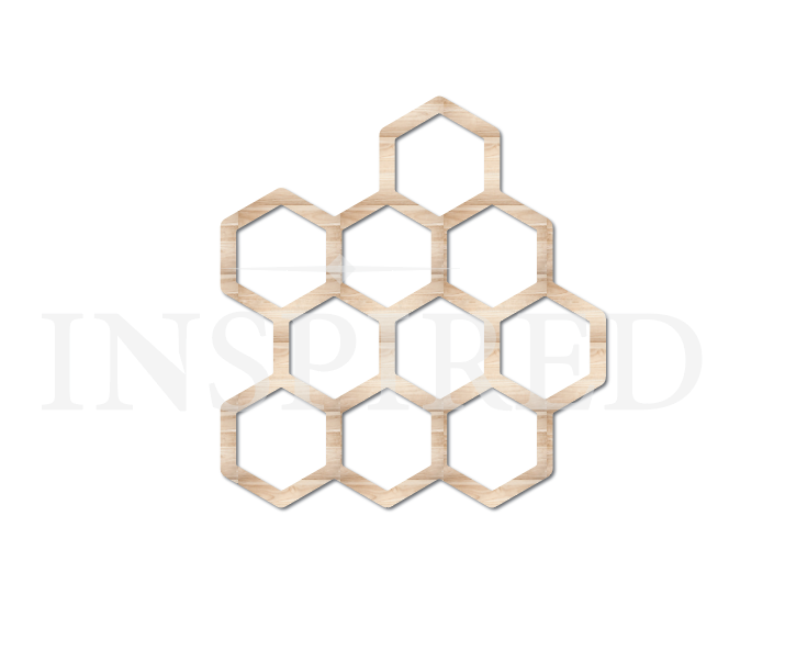 Honey comb -Wood- 3 days TURN AROUND { PICK UP ONLY}