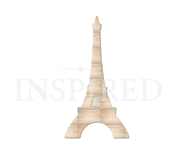 Eiffel Tower  Wood- 3 days TURN AROUND { PICK UP ONLY}