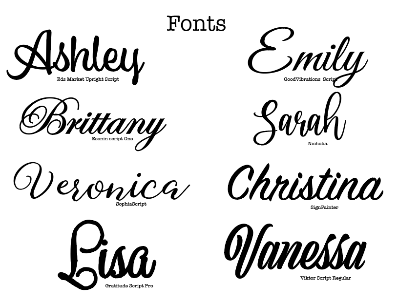 Customized Wooden Name - 3 day Processing time