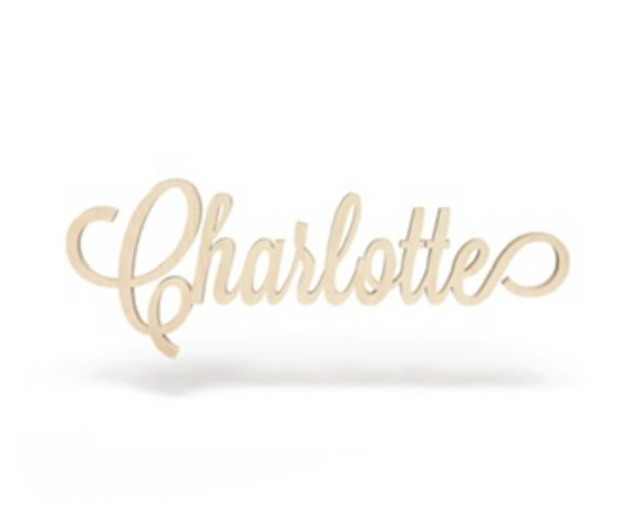 Customized Wooden Name - 3 day Processing time