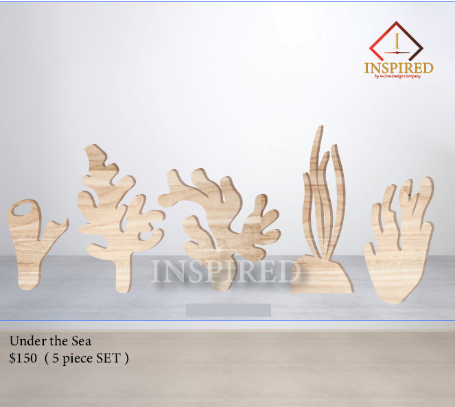Under the sea Set- Wood Build { PICK UP ONLY} – Inspired By A-One