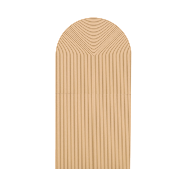 Custom Rippled Wall oval ( 3 week turn around)  - Wood Build { PICK UP ONLY}